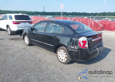 2012 Nissan Sentra 2.0 S z USA, uszkodzony, nr VIN 3N1AB6AP8CL713722